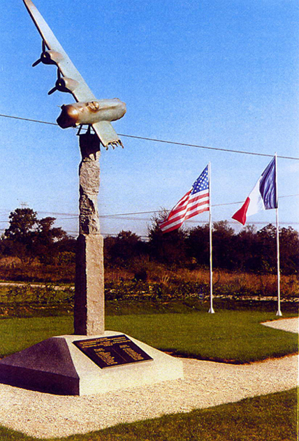 Memorial To Two B-17 Crews, France (Photo 92)